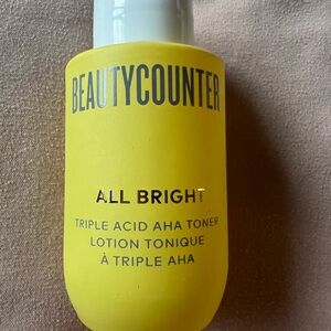Beautycounter All Bright Triple Acid AHA Toner - travel sized